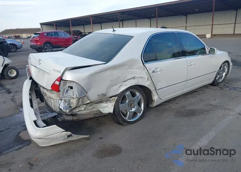 2005 Lexus Ls 430 from USA, damaged, VIN JTHBN36F655002853